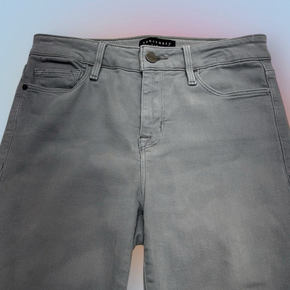 SANCTUARY Women’s 25 Gray Camouflage ANKLE SKINNY Jeans